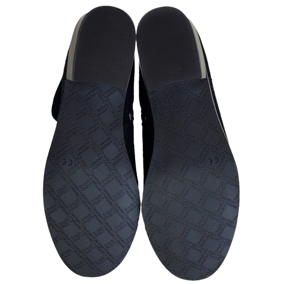 New Vionic kanela womens weather resistant suede block heel ankle bootie black - Picture 12 of 16